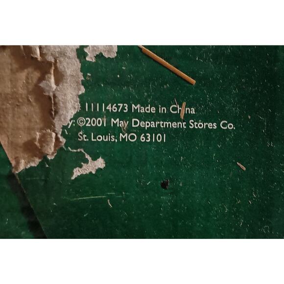 Vintage 13" Classic Table Clock Hinged Door Functioning Jewelry Drawers Tower - Picture 5 of 5